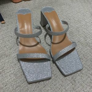 Tony Bianco Glitter Savana Heels (Size 8.5)